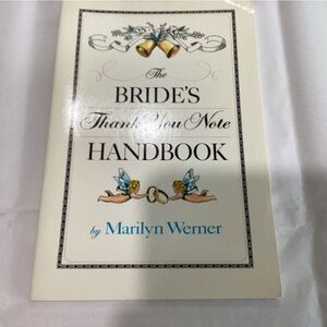 Vintage 1985 The Brides Thank You Note Handbook by Marilyn Werner